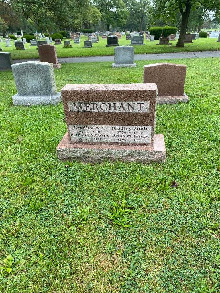 Patricia A. Merchant Warne's grave. Photo 2