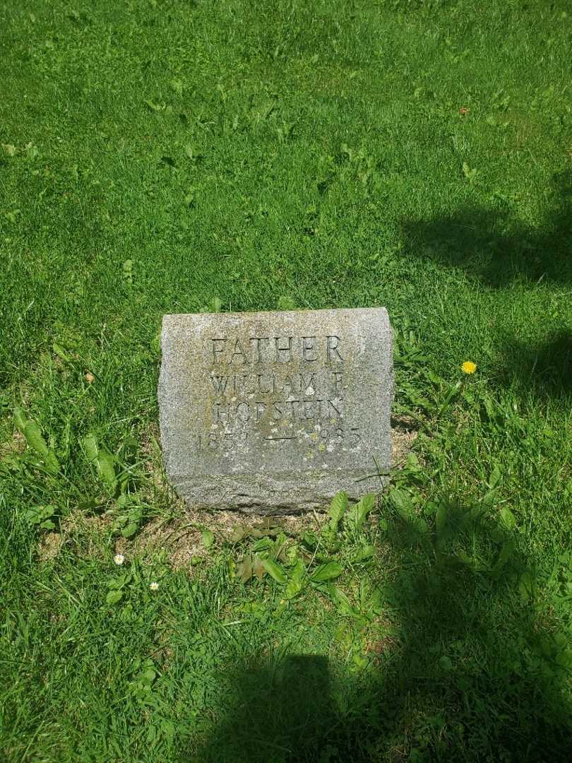 William F. Hopstein's grave. Photo 3