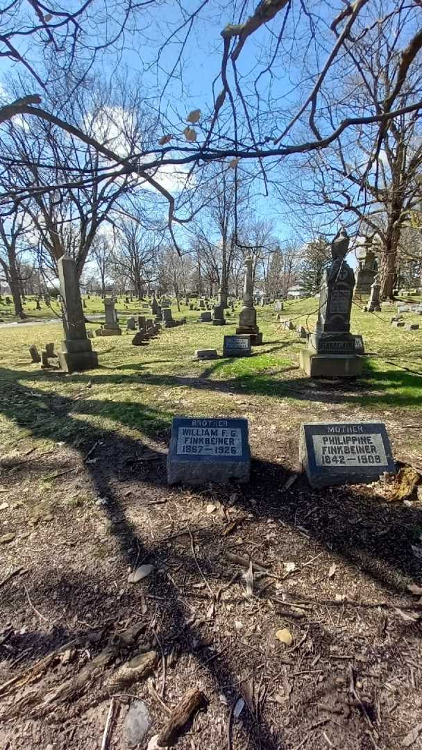 William F. G. Finkbeiner's grave. Photo 2