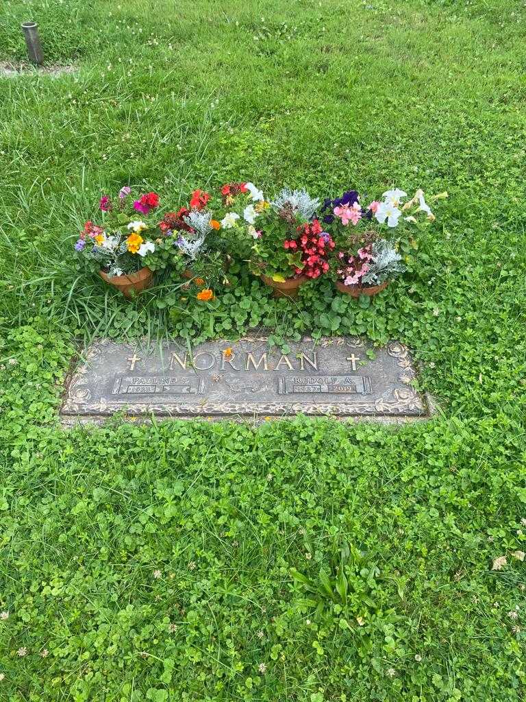 Rudolf A. Norman's grave. Photo 2