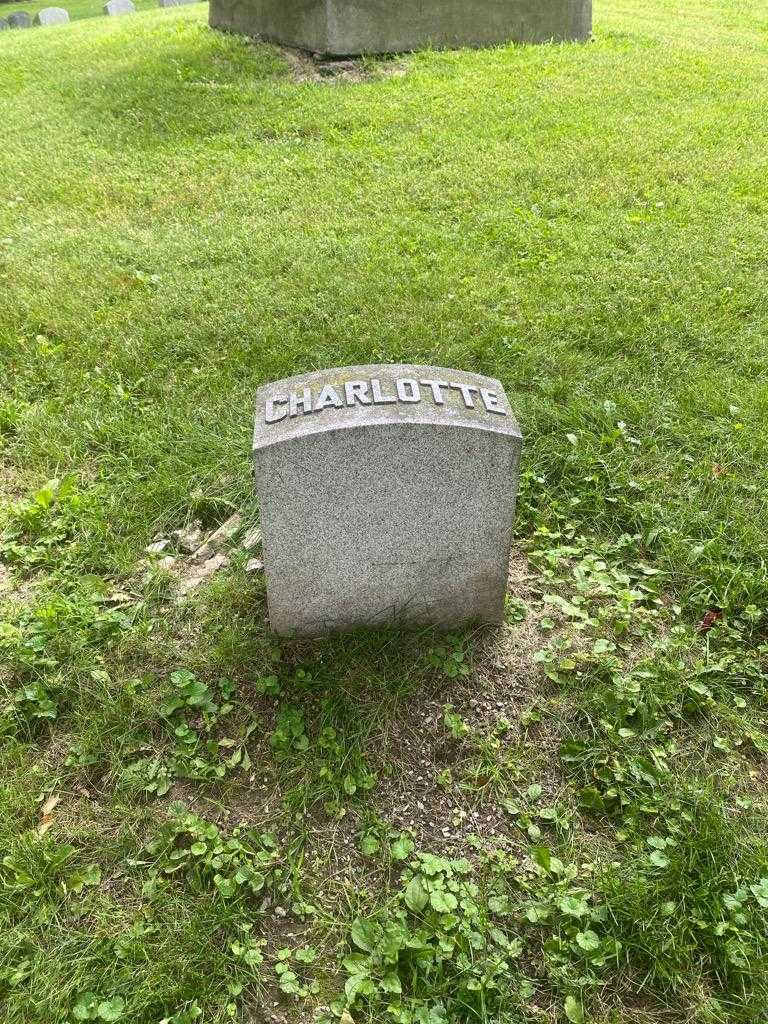 Charlotte Brooks Peters's grave. Photo 2