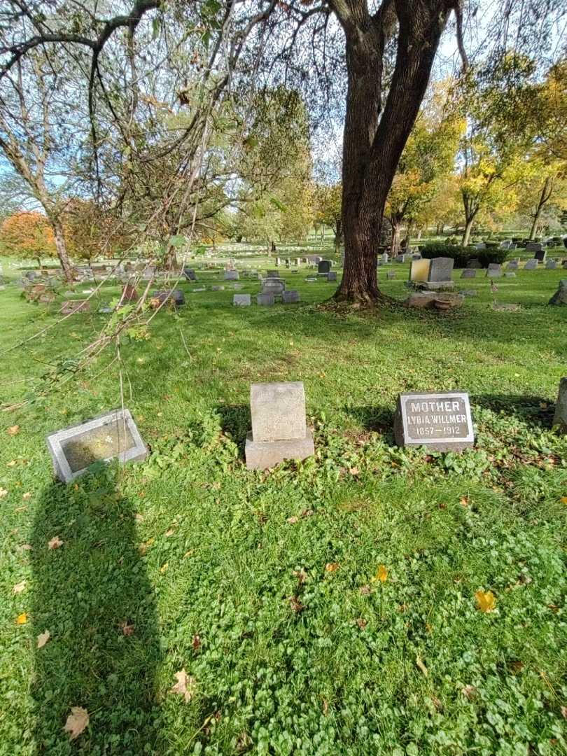 Ethel May Belle Listman's grave. Photo 1