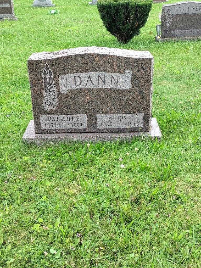 Milton F. Dann's grave. Photo 2