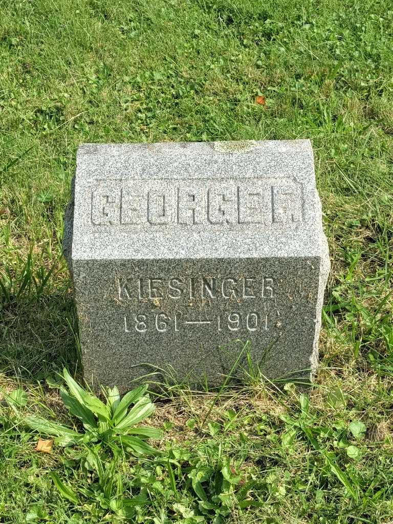 Stanley J. Kiesinger's grave