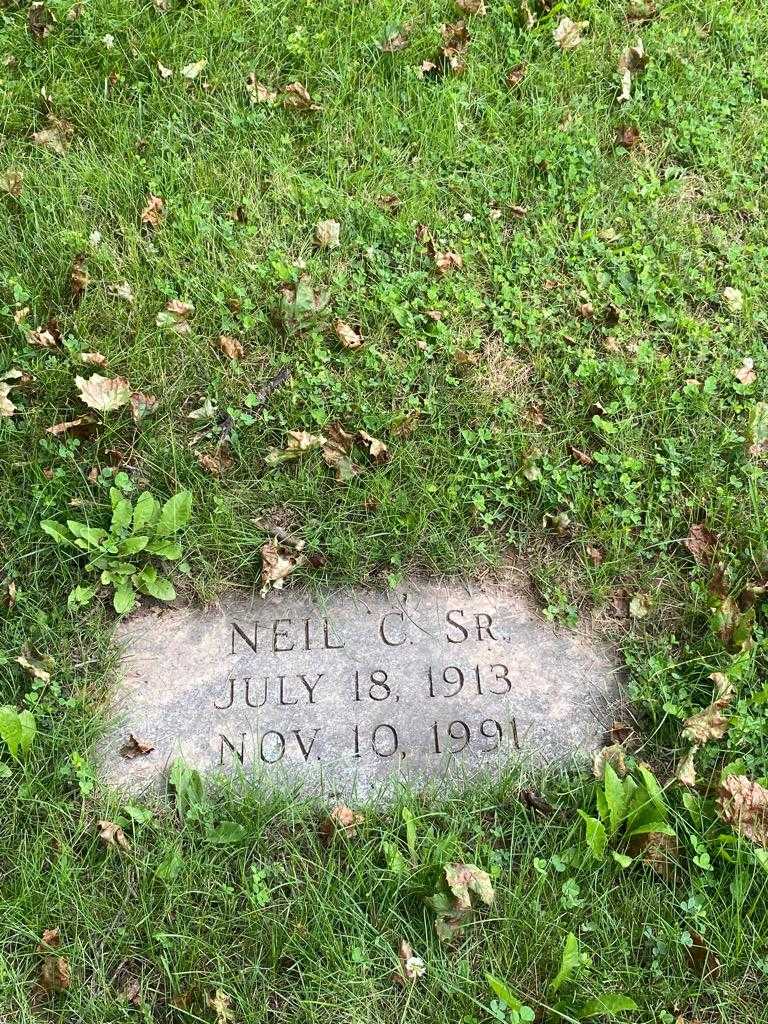 Neil C. Maffei Senior's grave. Photo 5