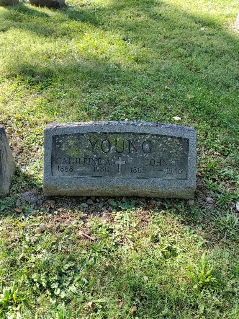 Catherine A. Young's grave. Photo 2