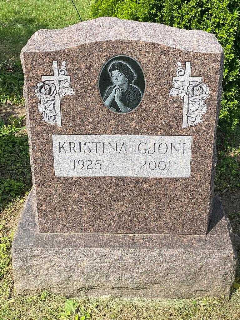 Kristina Gjoni's grave. Photo 3