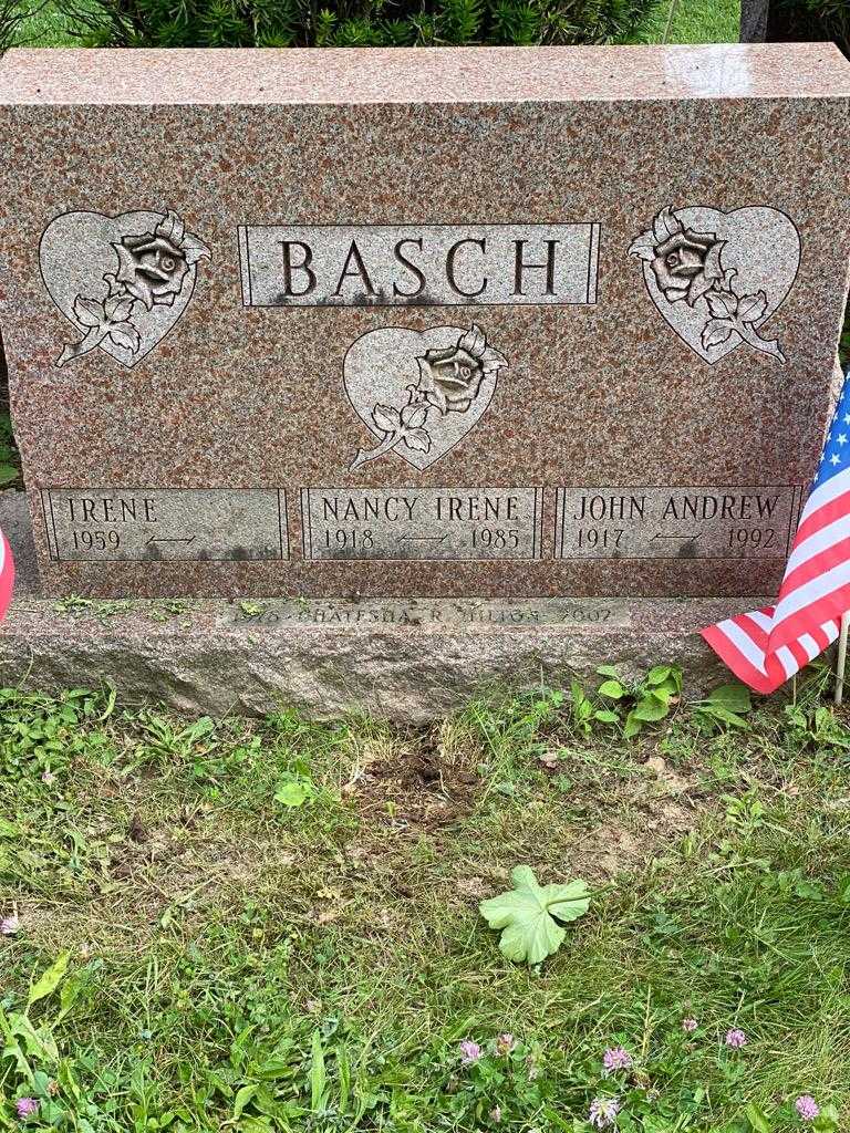 Nancy Irene Basch's grave. Photo 3