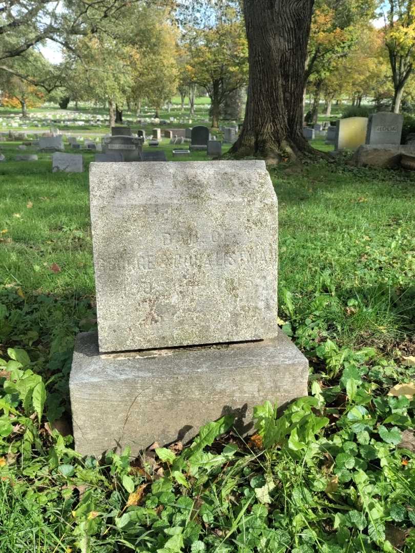 Ethel May Belle Listman's grave. Photo 2