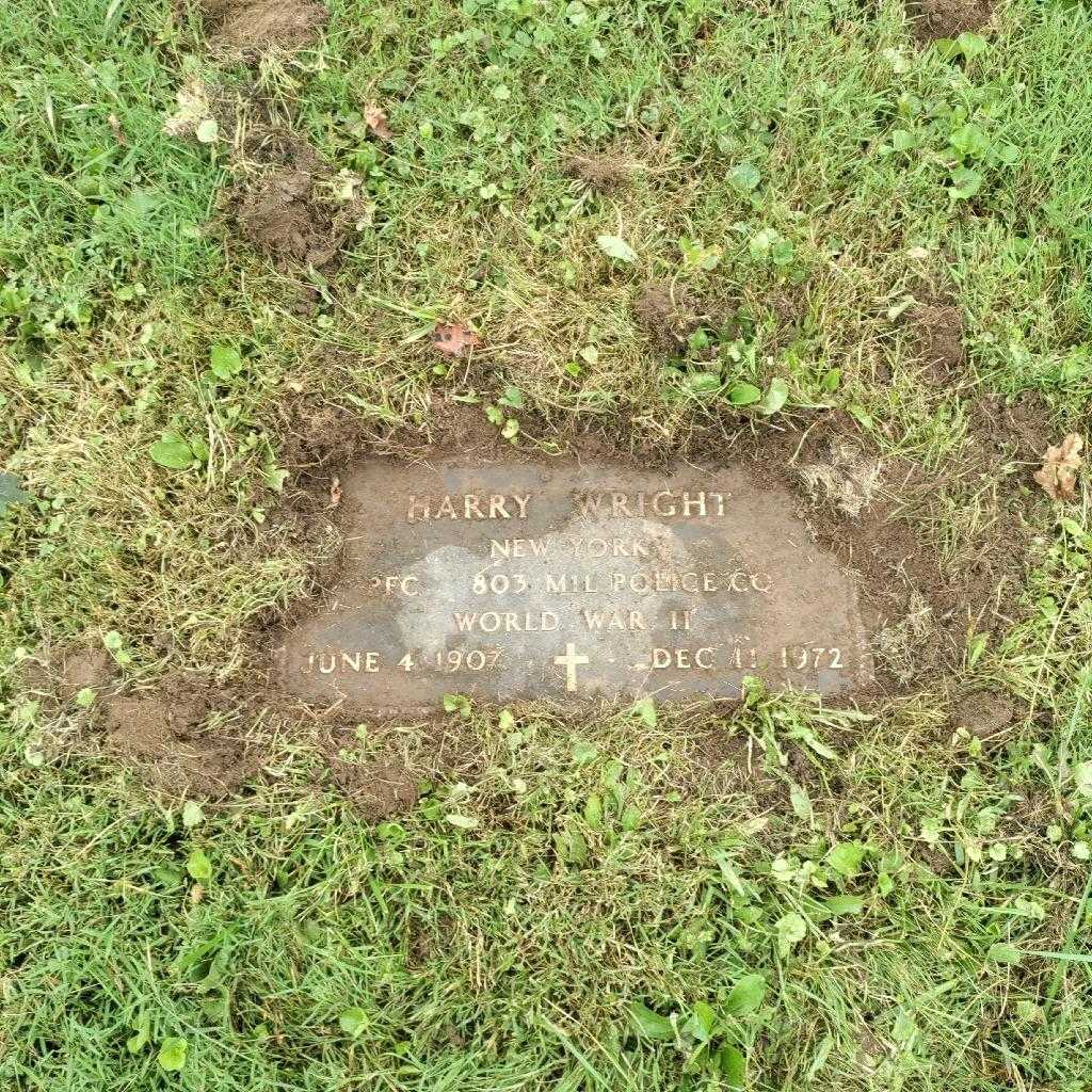 Harry Wright's grave. Photo 2