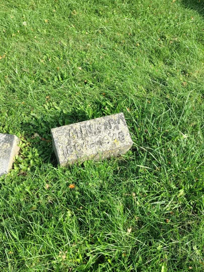 Anna J. Kuntzsch's grave. Photo 2