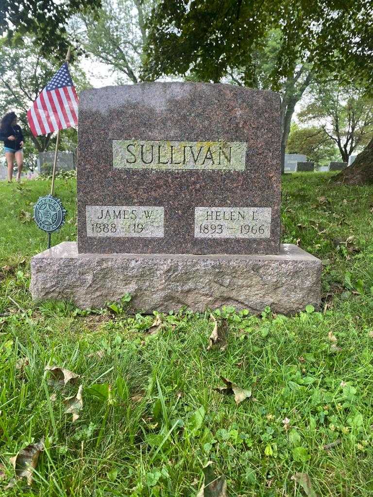 Helen L. Sullivan's grave. Photo 2