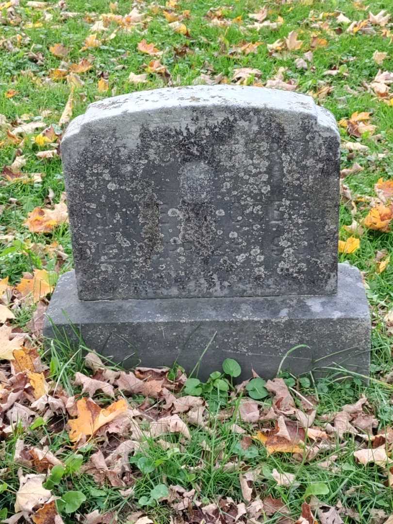 Minnie Mae Oberle's grave. Photo 3