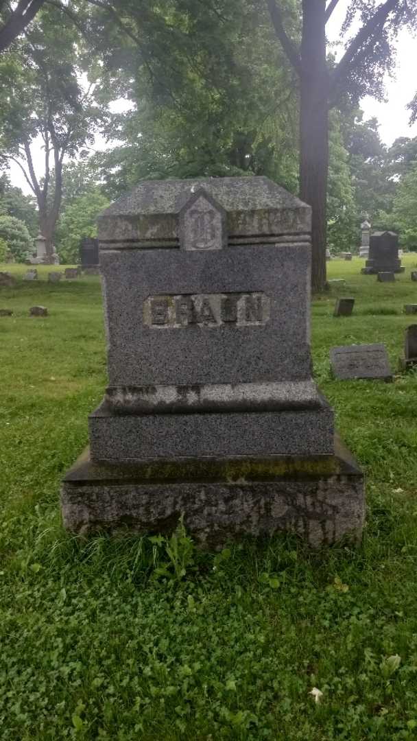 Edwin C. Brown's grave. Photo 5