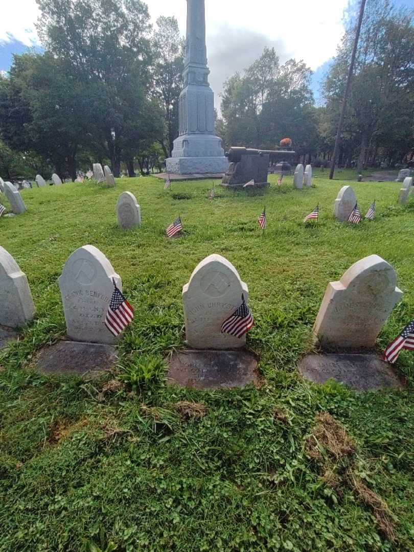 John Chrystie's grave. Photo 1