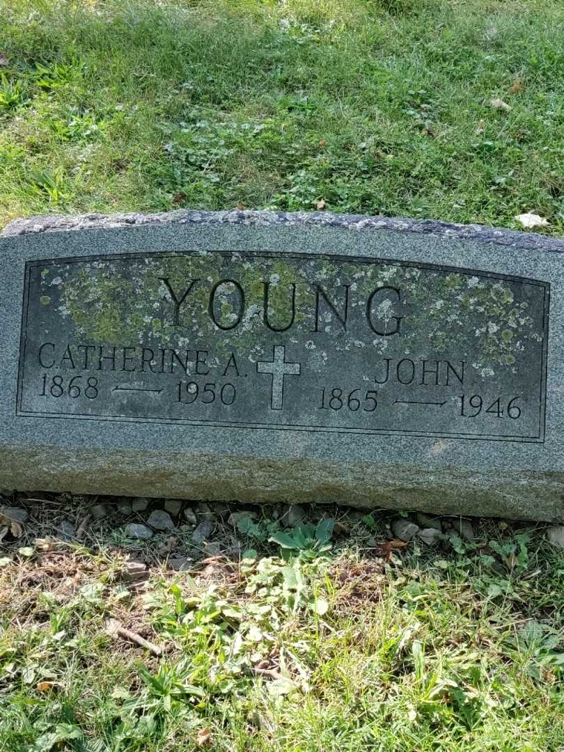 Catherine A. Young's grave. Photo 3