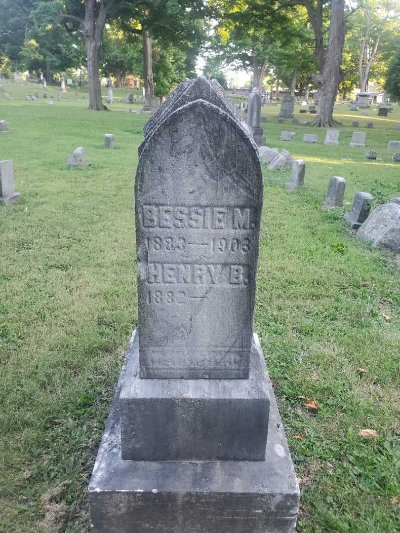 Bessie M. Parker's grave. Photo 3