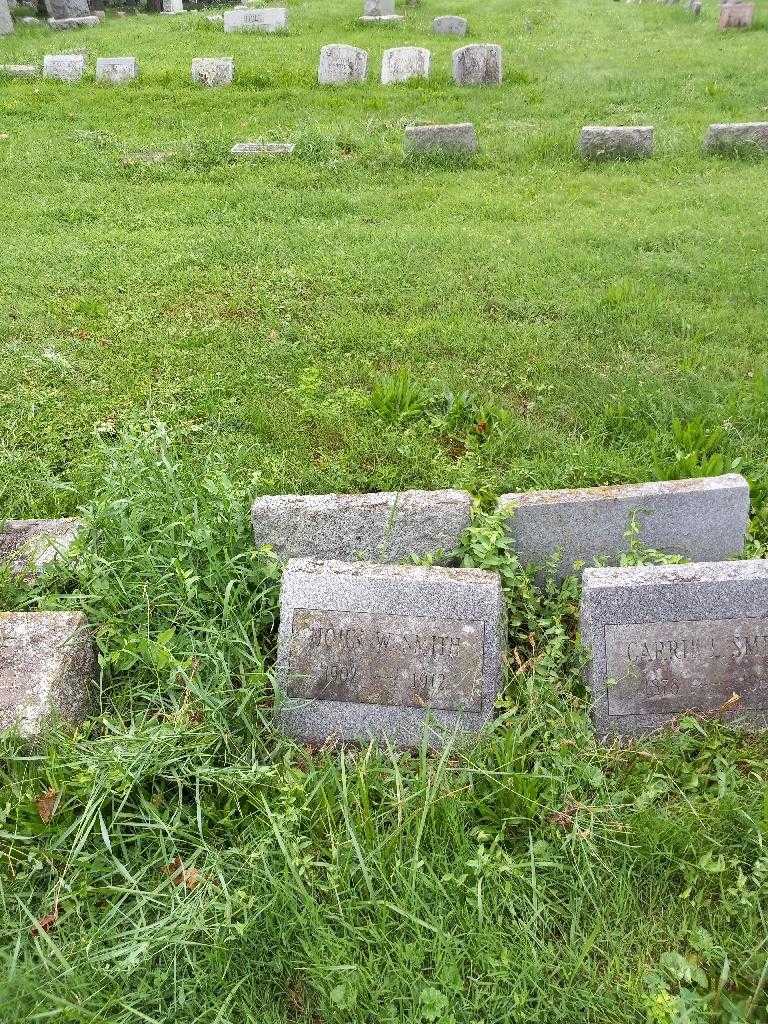 John Wesley Smith's grave. Photo 1