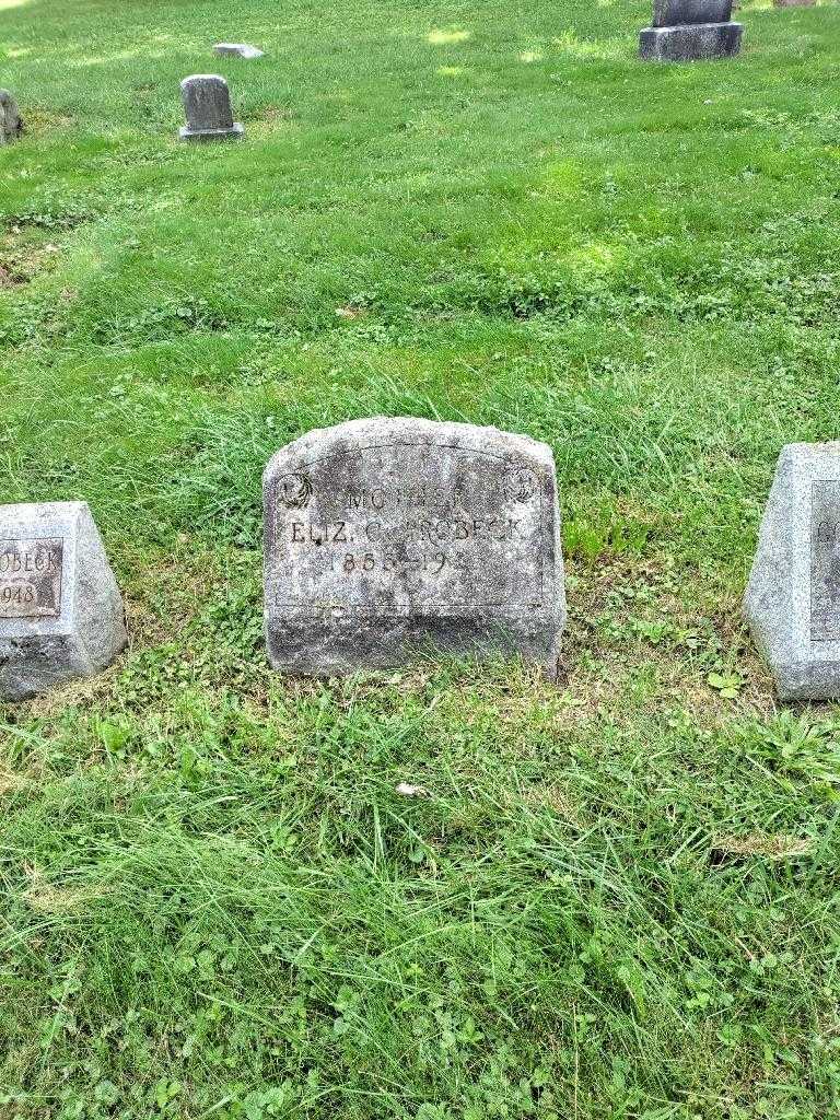 Elizabeth Catherine Probeck's grave. Photo 2