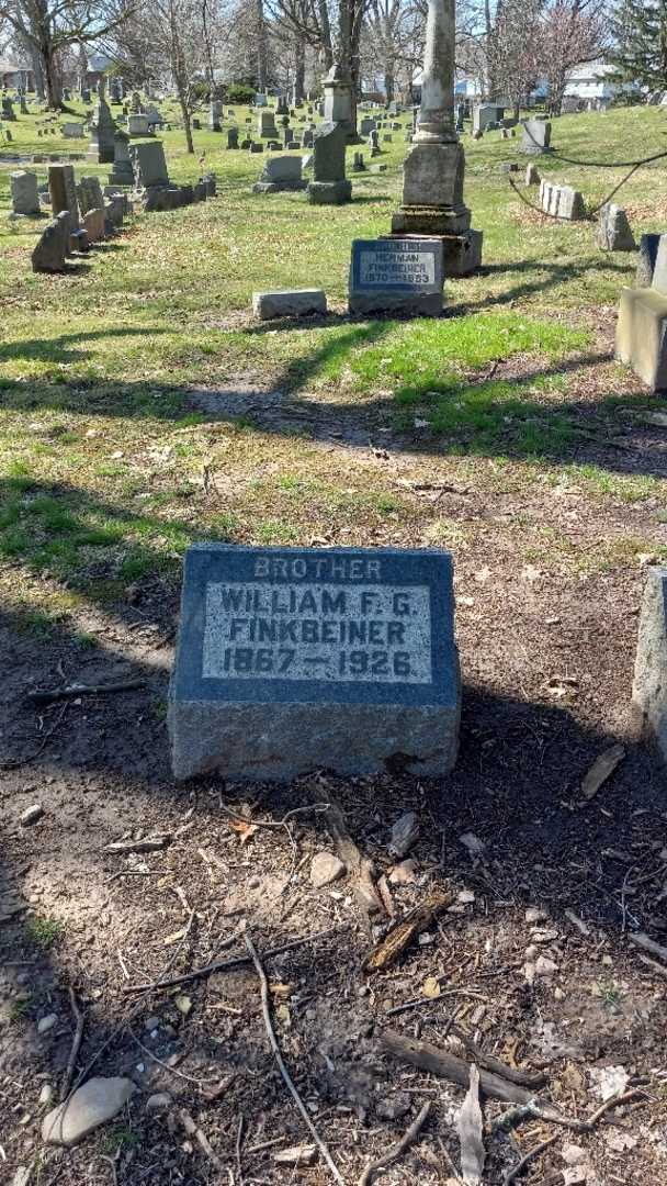 William F. G. Finkbeiner's grave. Photo 3