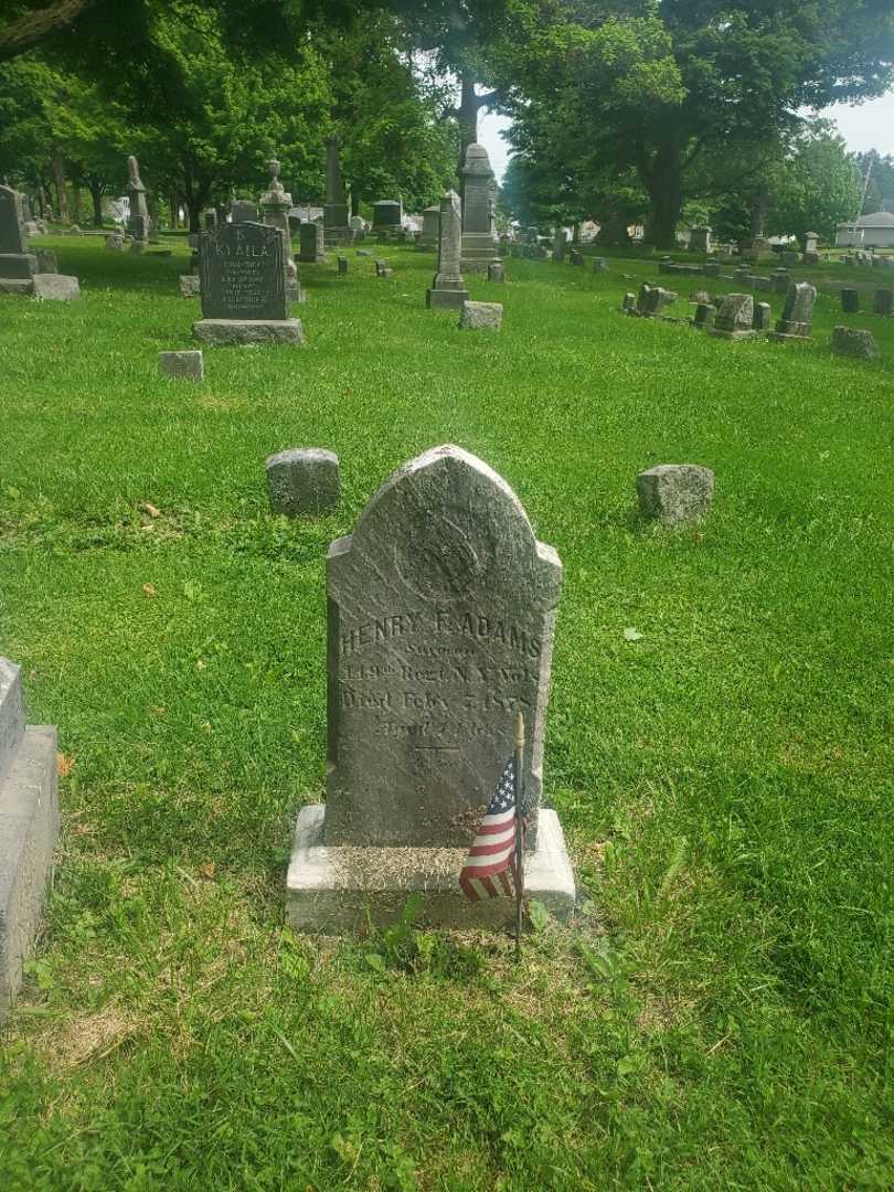 Doctor Henry F. Adams's grave. Photo 3