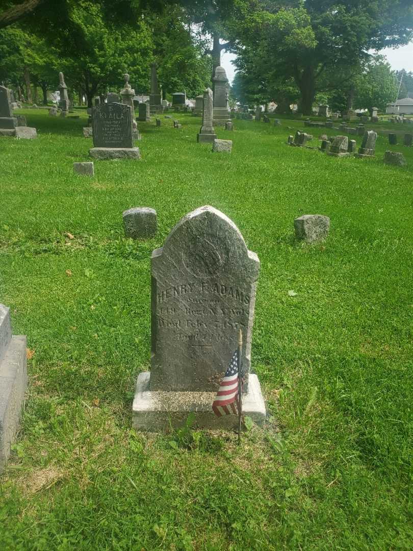 Doctor Henry F. Adams's grave. Photo 2