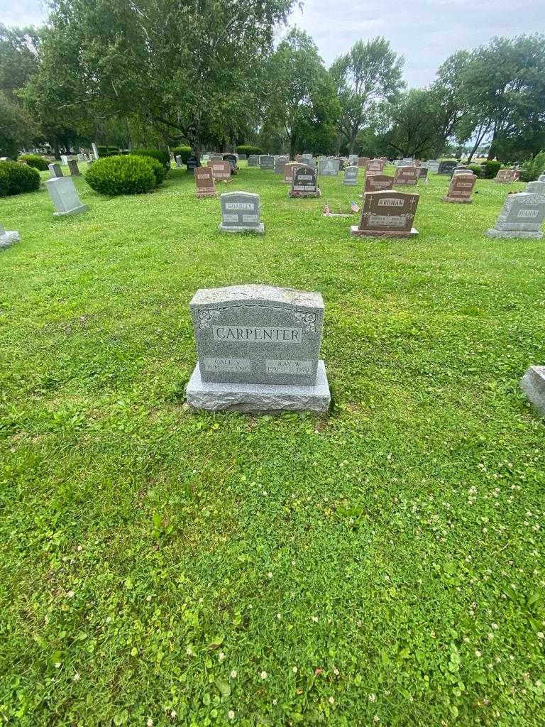 Ray W. Carpenter's grave. Photo 1