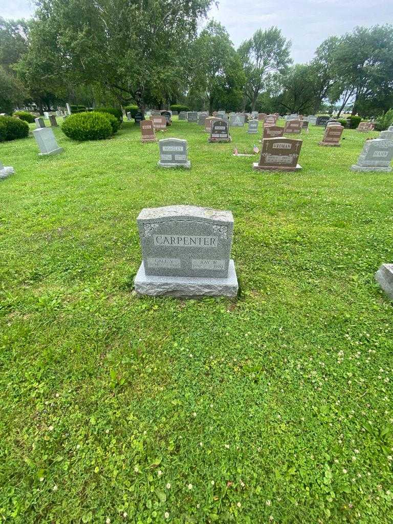 Gale V. Carpenter's grave. Photo 1