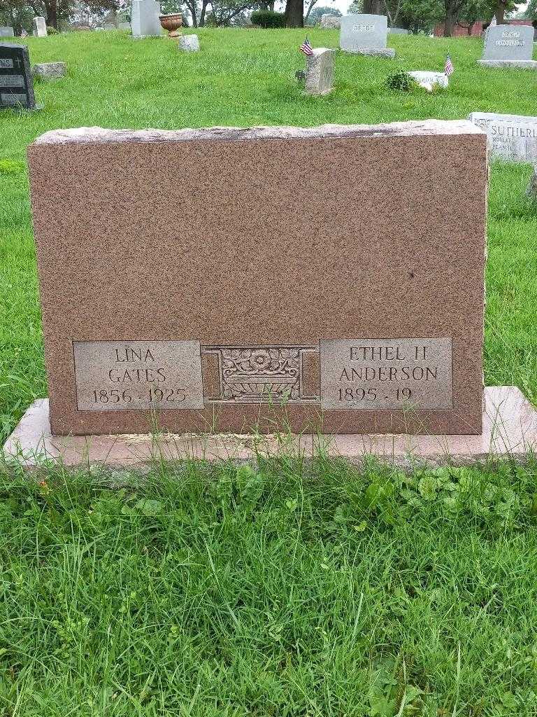 Ethel H. Anderson's grave. Photo 3