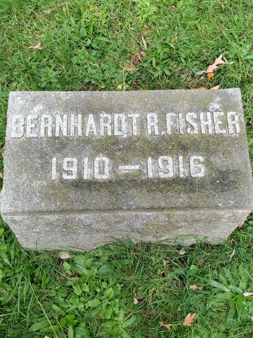 Bernhardt R. Fisher's grave. Photo 3
