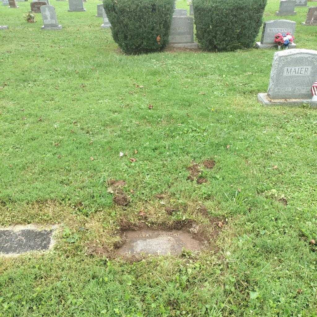 Harry Wright's grave. Photo 3