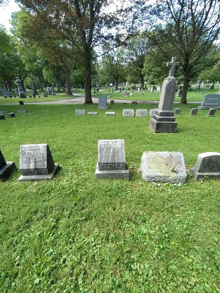 Michael Heck's grave. Photo 1