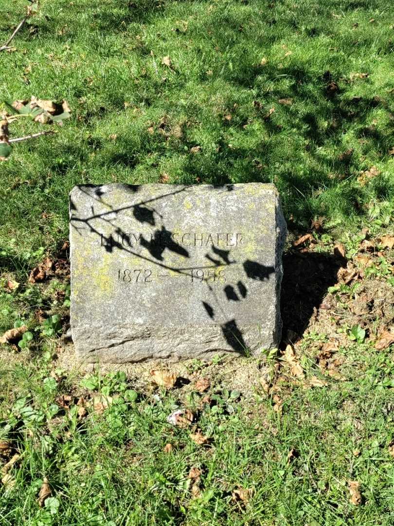 Lucy M. Schafer's grave. Photo 2