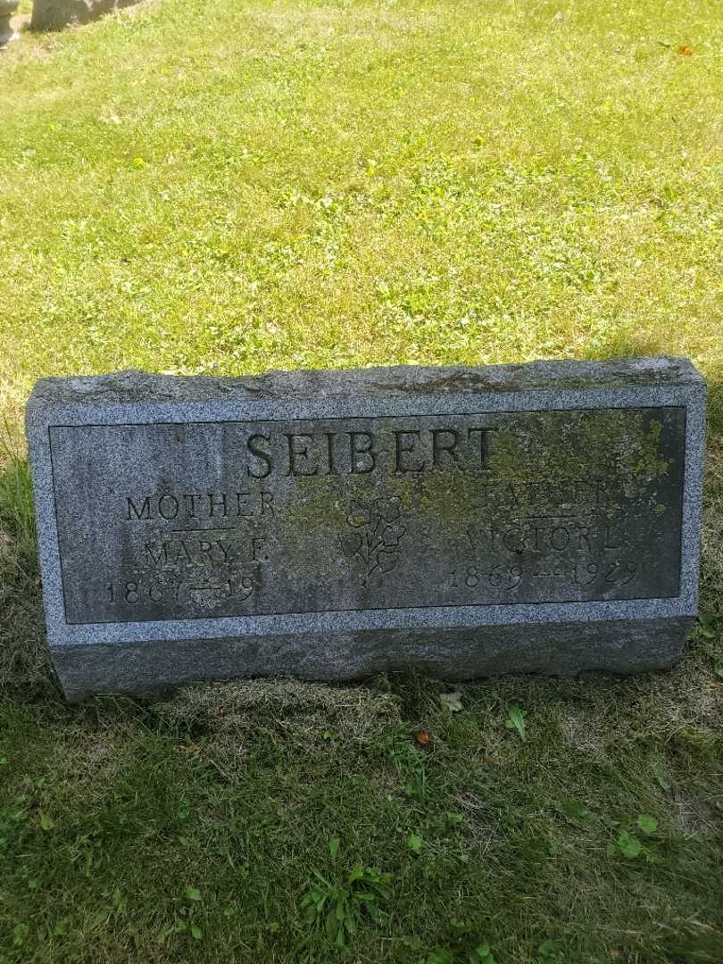Mary F. Seibert's grave. Photo 3