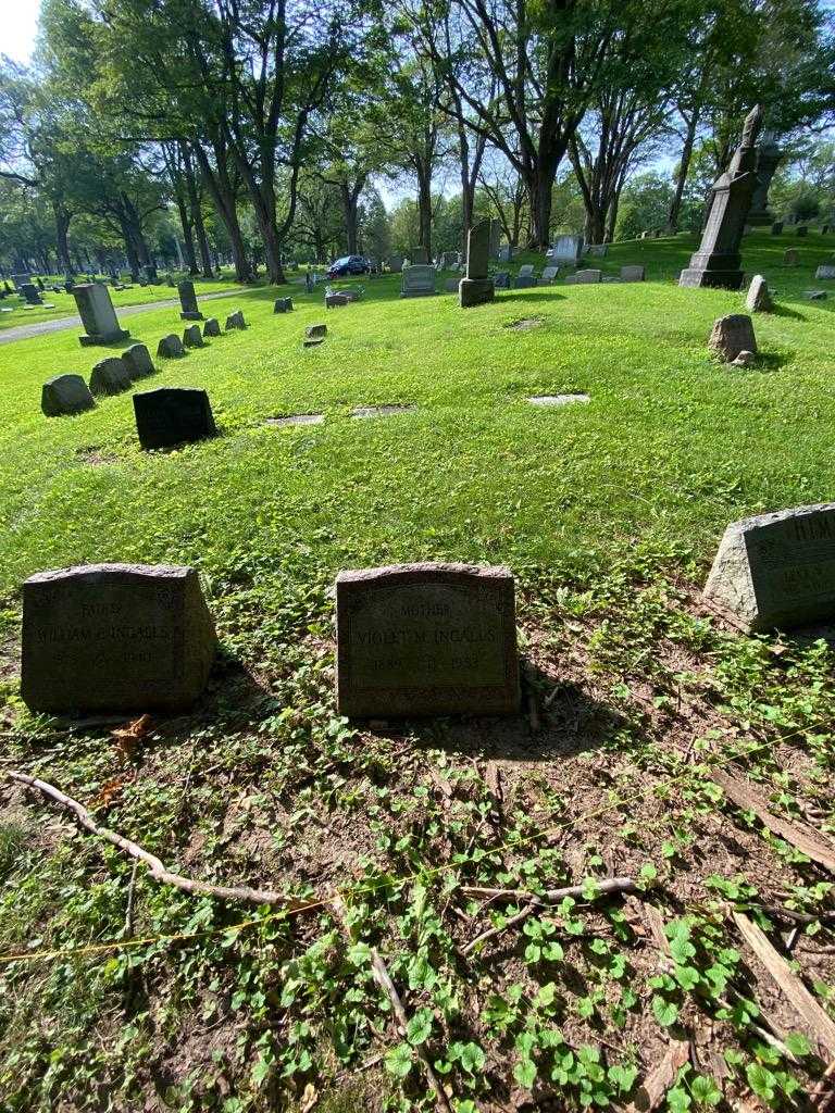 Violet M. Ingalls's grave. Photo 2