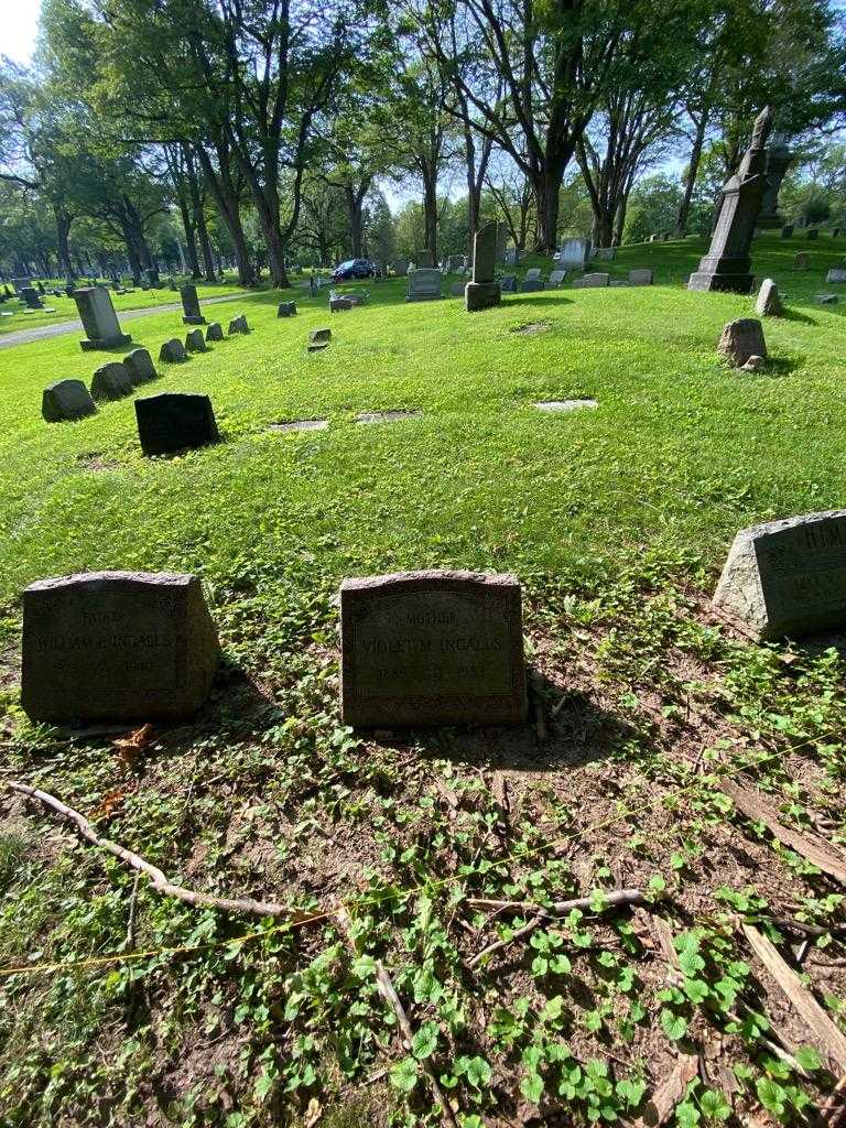 Violet M. Ingalls's grave. Photo 1