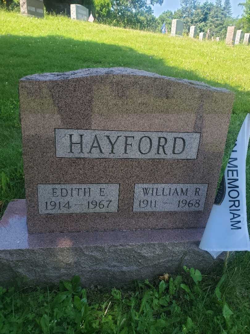 William R. Hayford's grave. Photo 3