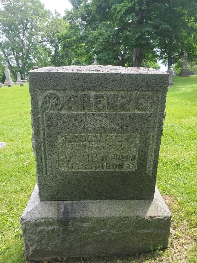 Jacob B. Prehn's grave. Photo 3