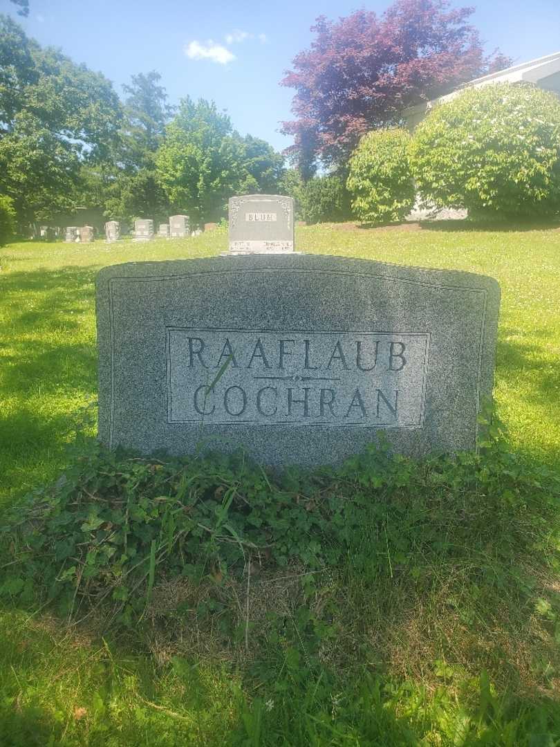 Albert C. Raaflaub's grave. Photo 5
