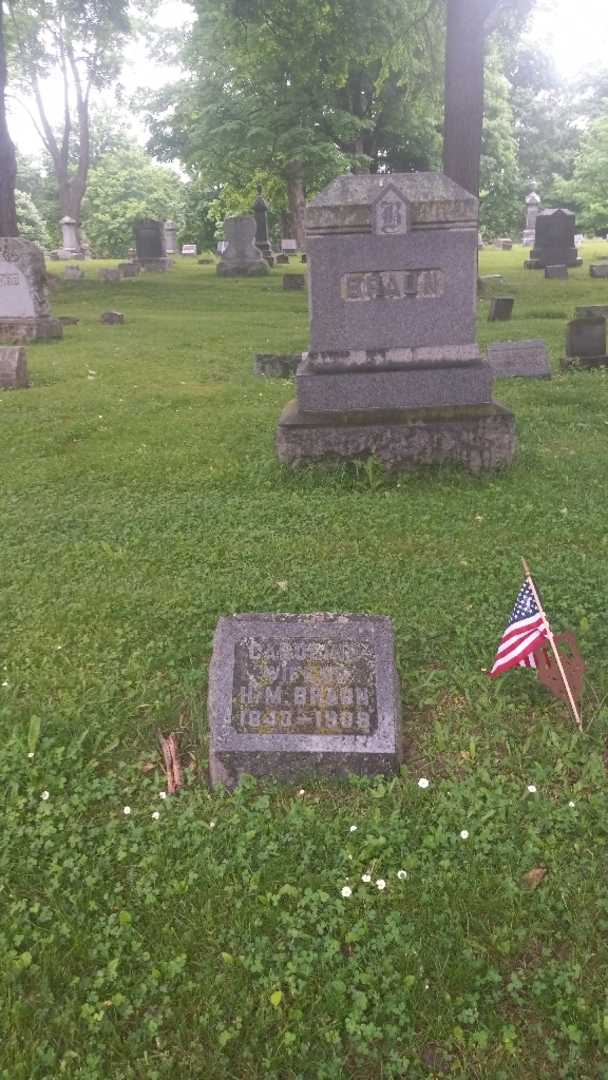 Caroline Brown's grave. Photo 2