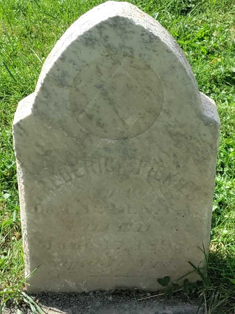 Frederick Fickies's grave. Photo 3