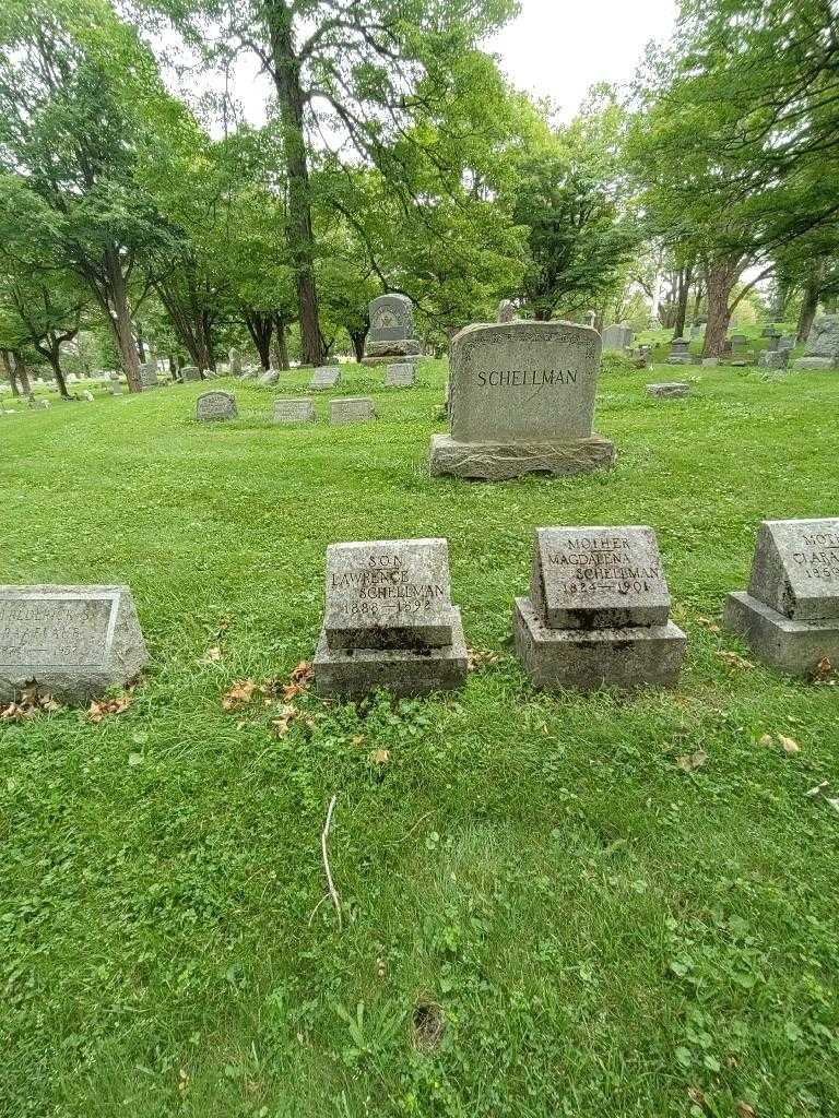 Lawrence Joseph Schellman's grave. Photo 1