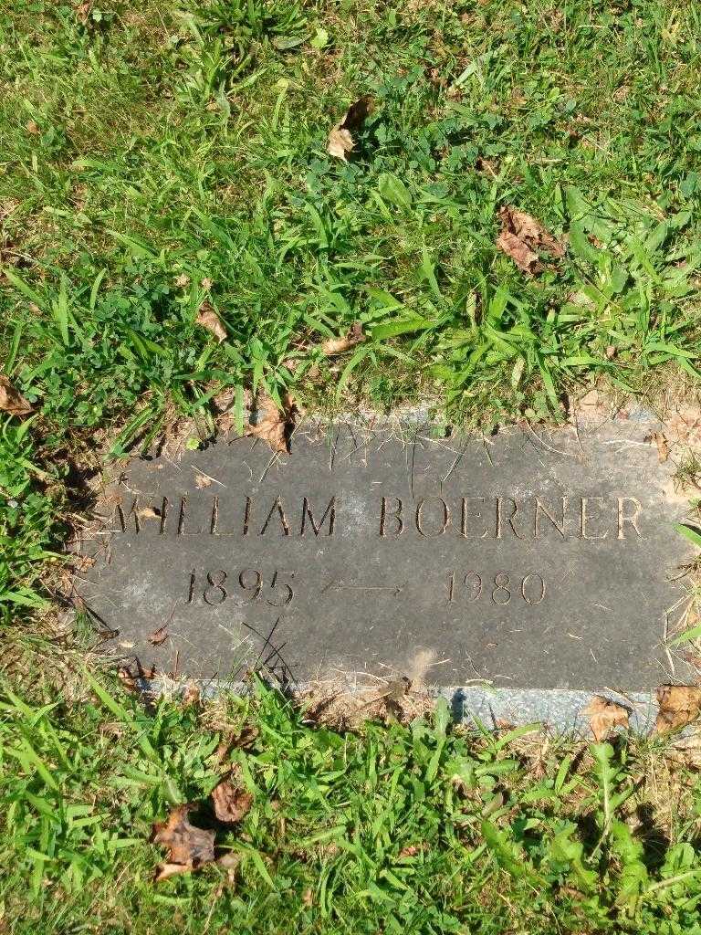 William Boerner's grave. Photo 3