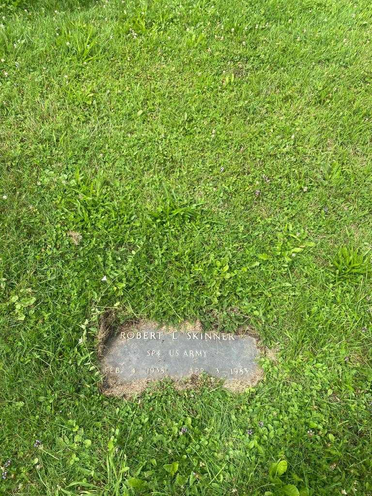 Robert L. Skinner's grave. Photo 3