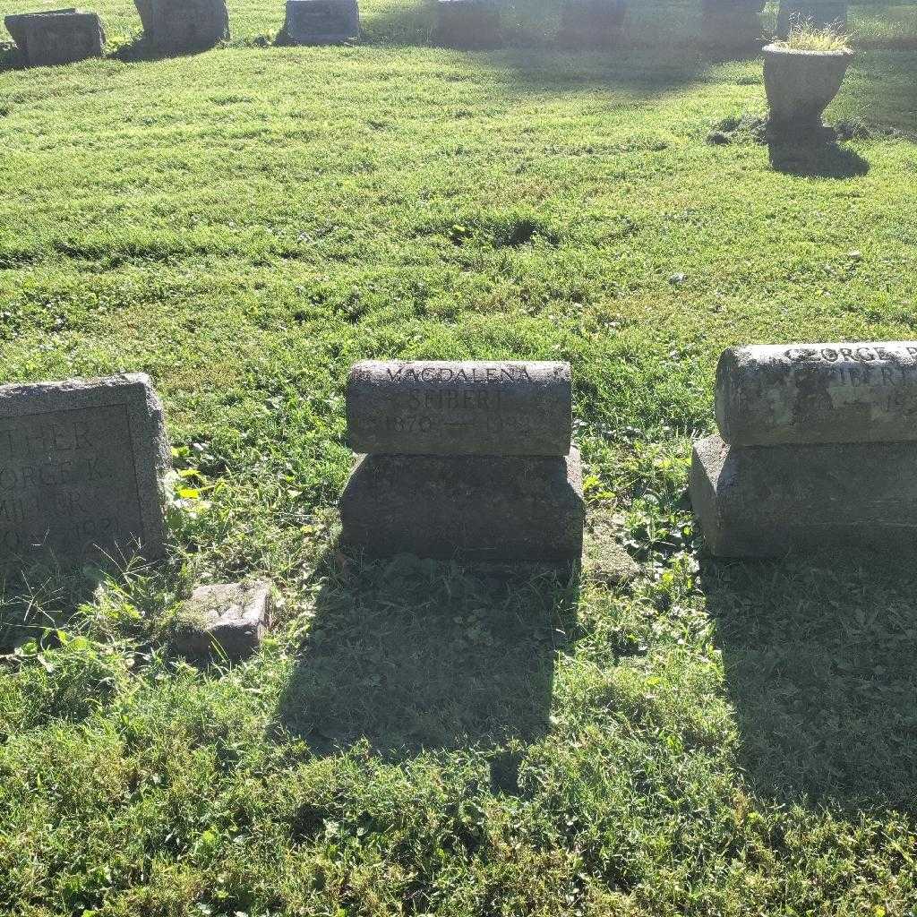 Magdalena Seibert's grave. Photo 1