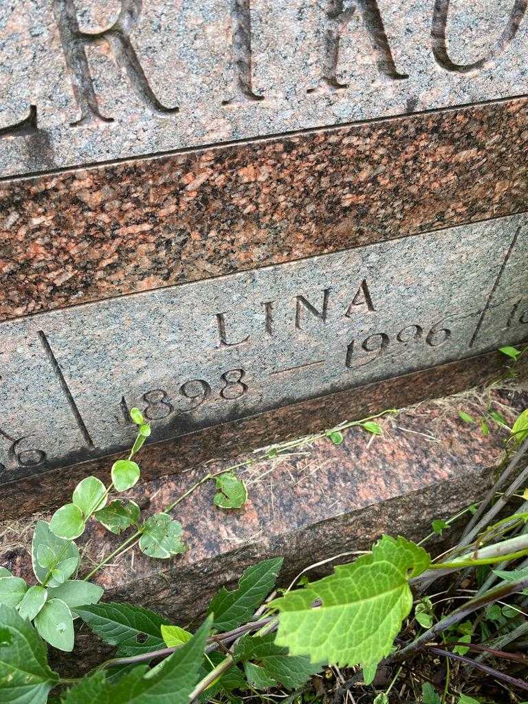 Lina Hertkorn's grave. Photo 3