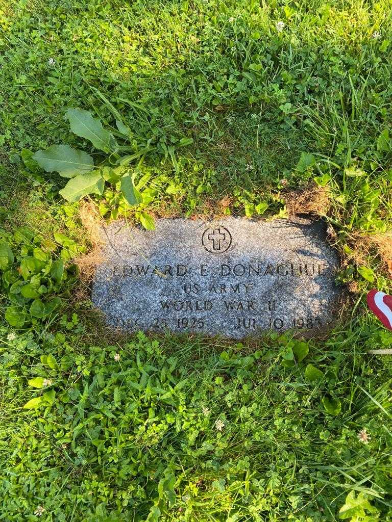 Edward E. Donaghue's grave. Photo 2