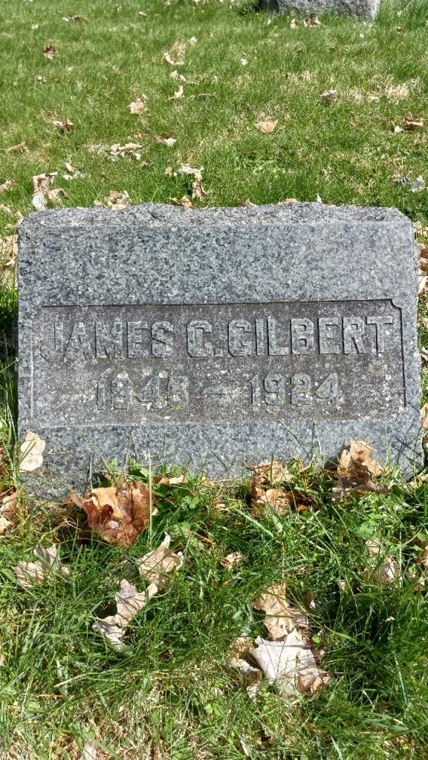 James Calvin Gilbert's grave. Photo 4