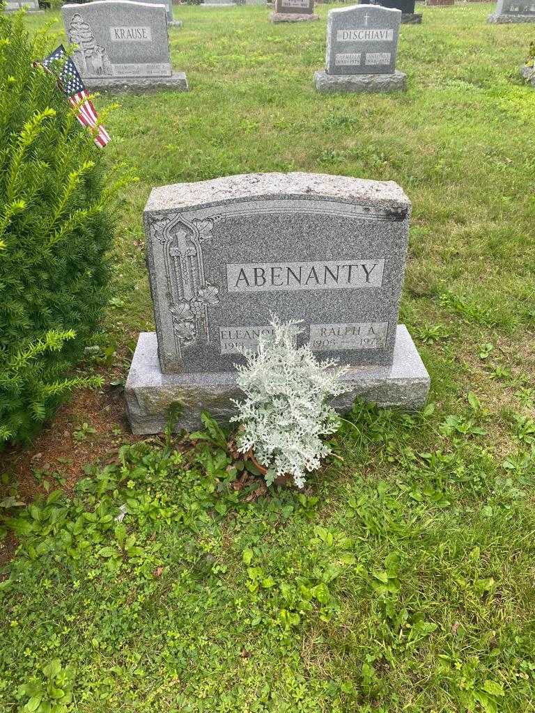 Ralph A. Abenanty's grave. Photo 2