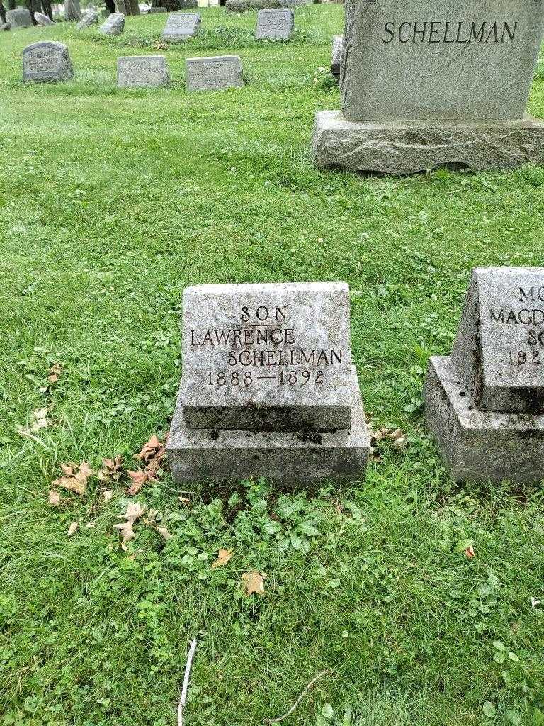 Lawrence Joseph Schellman's grave. Photo 2